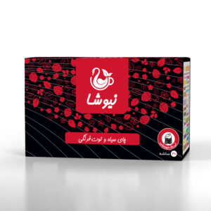 چای سیاه و توت فرنگی
