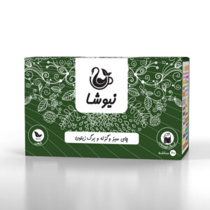 چای سبز و گزنه و برگ زیتون